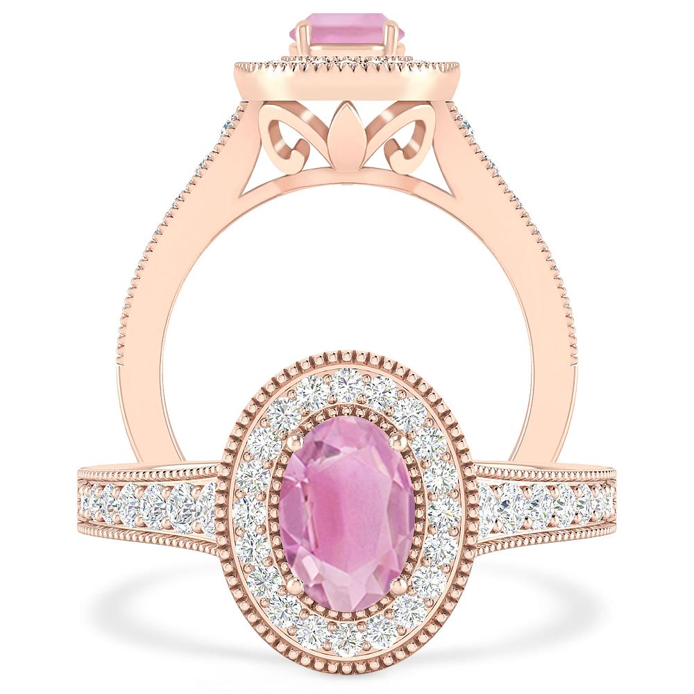 Rose Gold - Pink Tourmaline