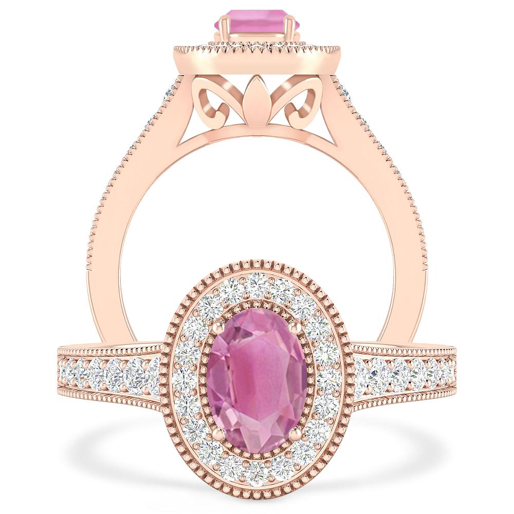 Rose Gold - Pink Tourmaline