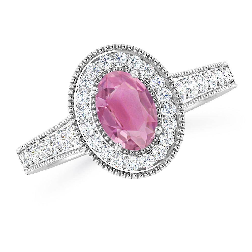 White Gold - Pink Tourmaline