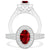 Heirloom Oval 7x5mm SJBR1003