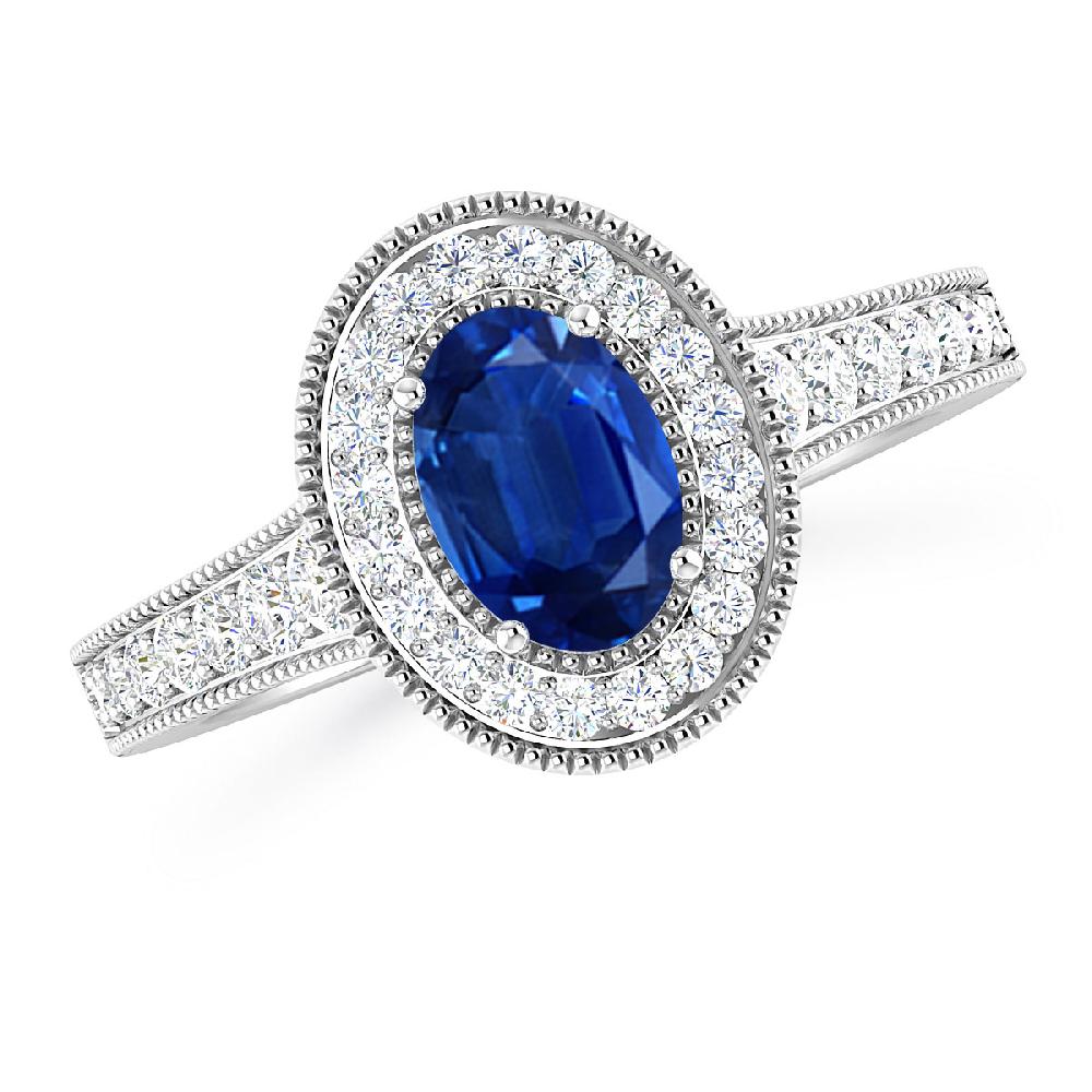 White Gold - Sapphire