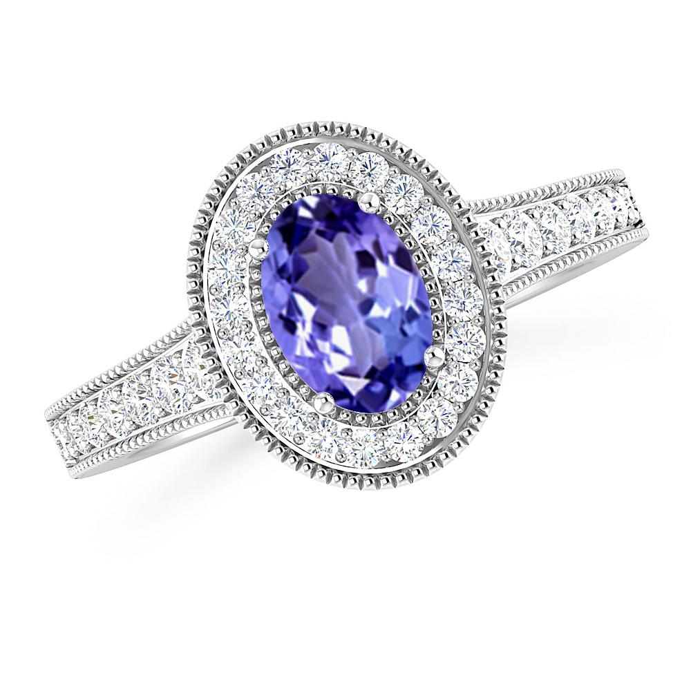 White Gold - Tanzanite