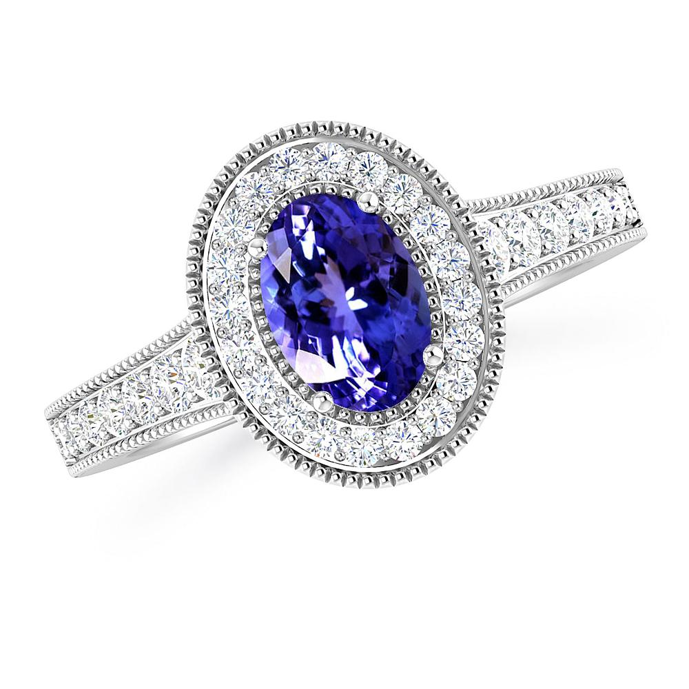 White Gold - Tanzanite