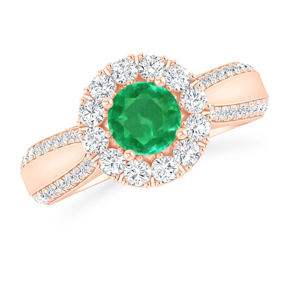 Rose Gold - Emerald