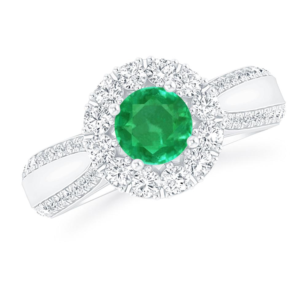 White Gold - Emerald