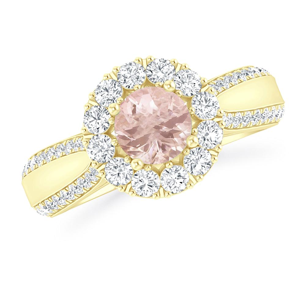 Yellow Gold - Morganite