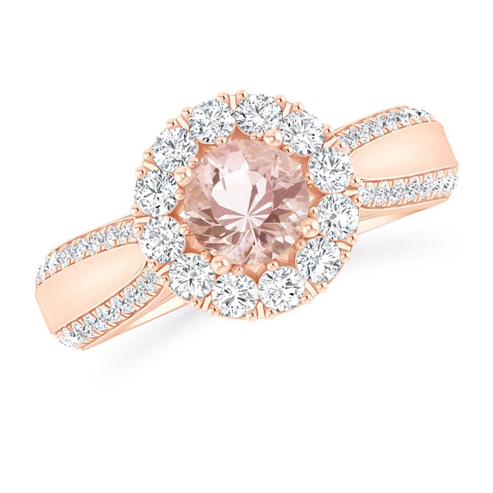 Rose Gold - Morganite