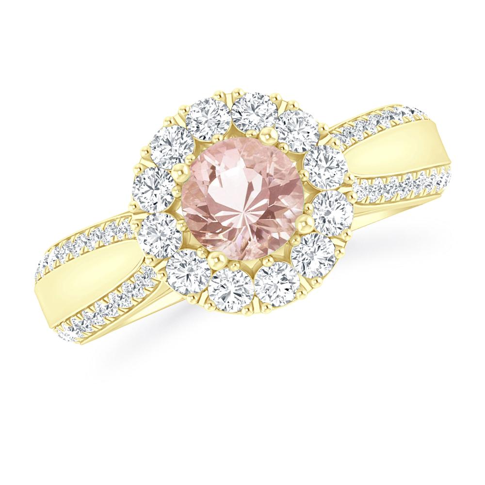 Yellow Gold - Morganite