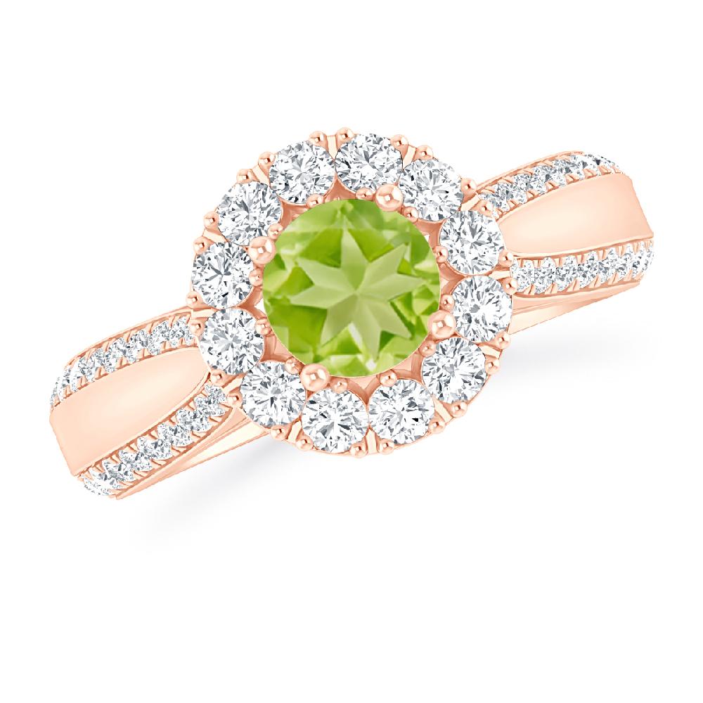 Rose Gold - Peridot