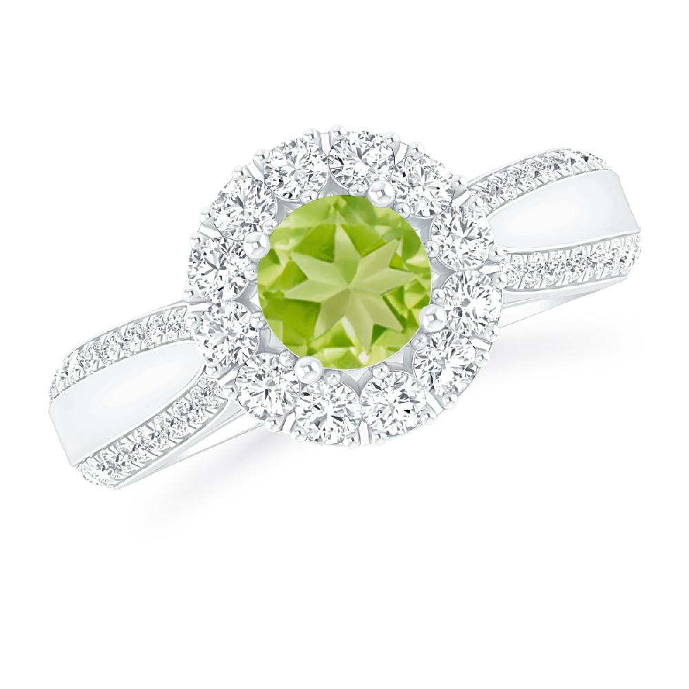 White Gold - Peridot