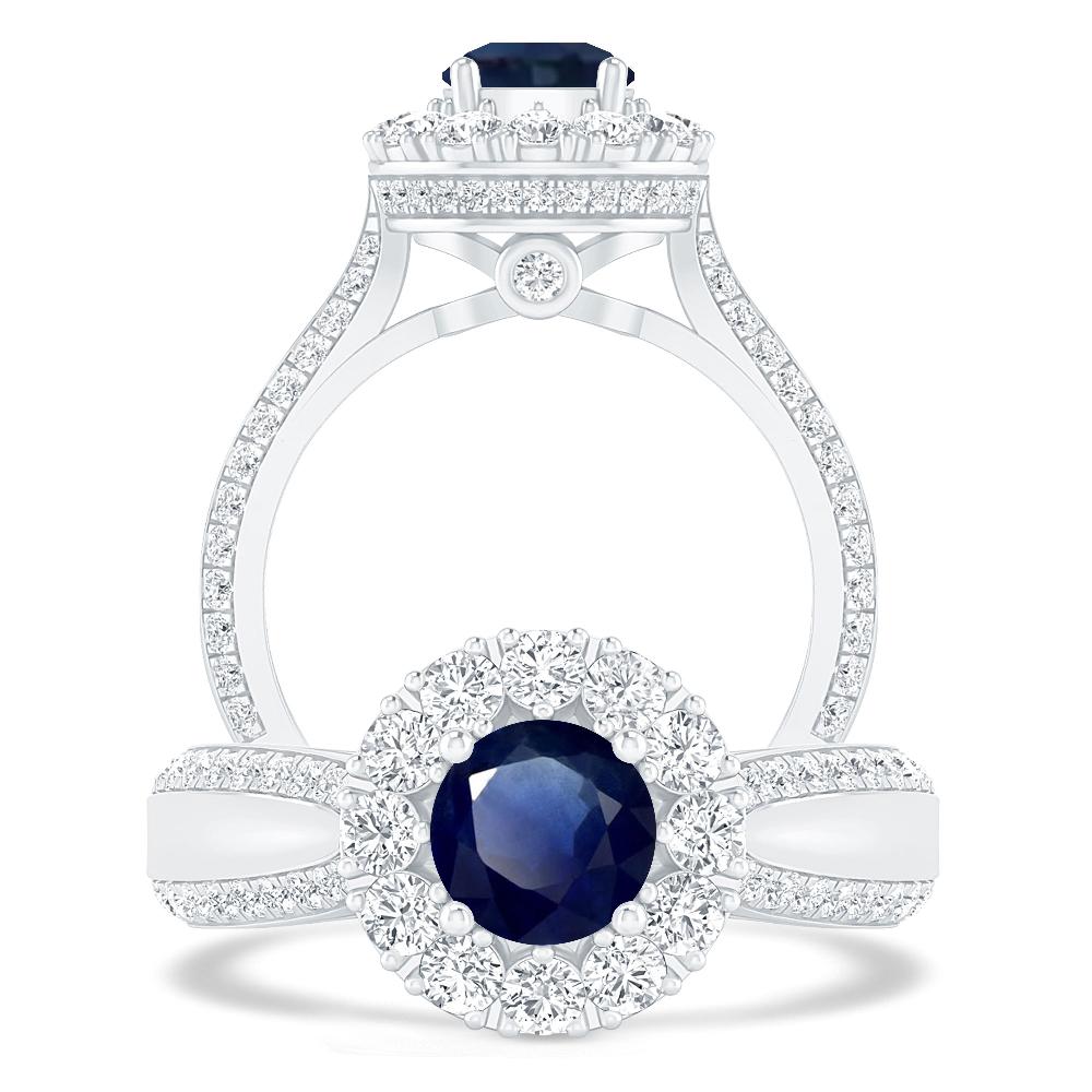 White Gold - Sapphire