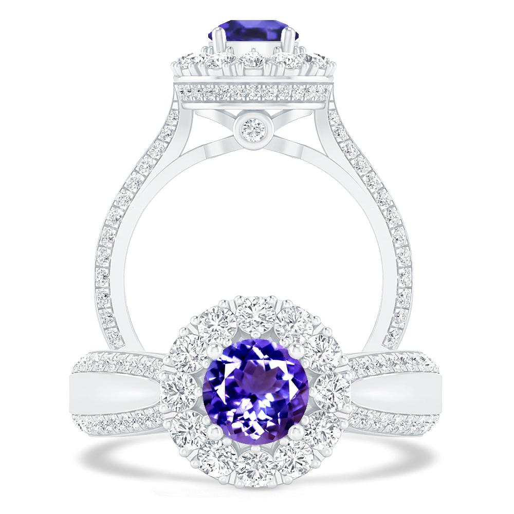 White Gold - Tanzanite