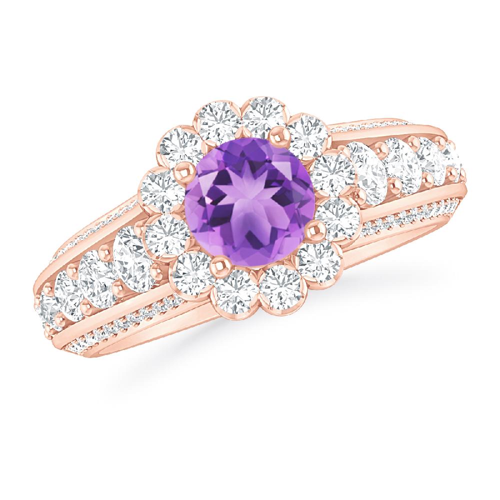 Rose Gold - Amethyst