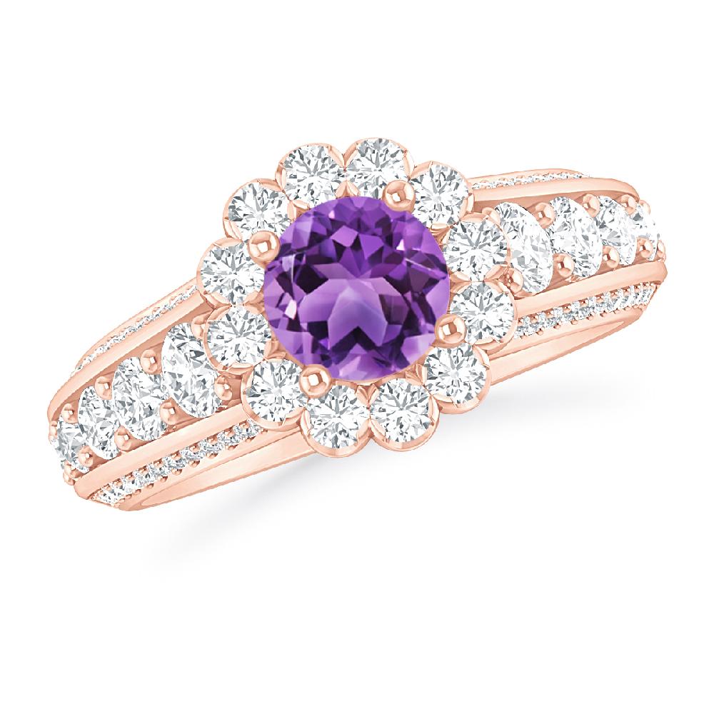 Rose Gold - Amethyst