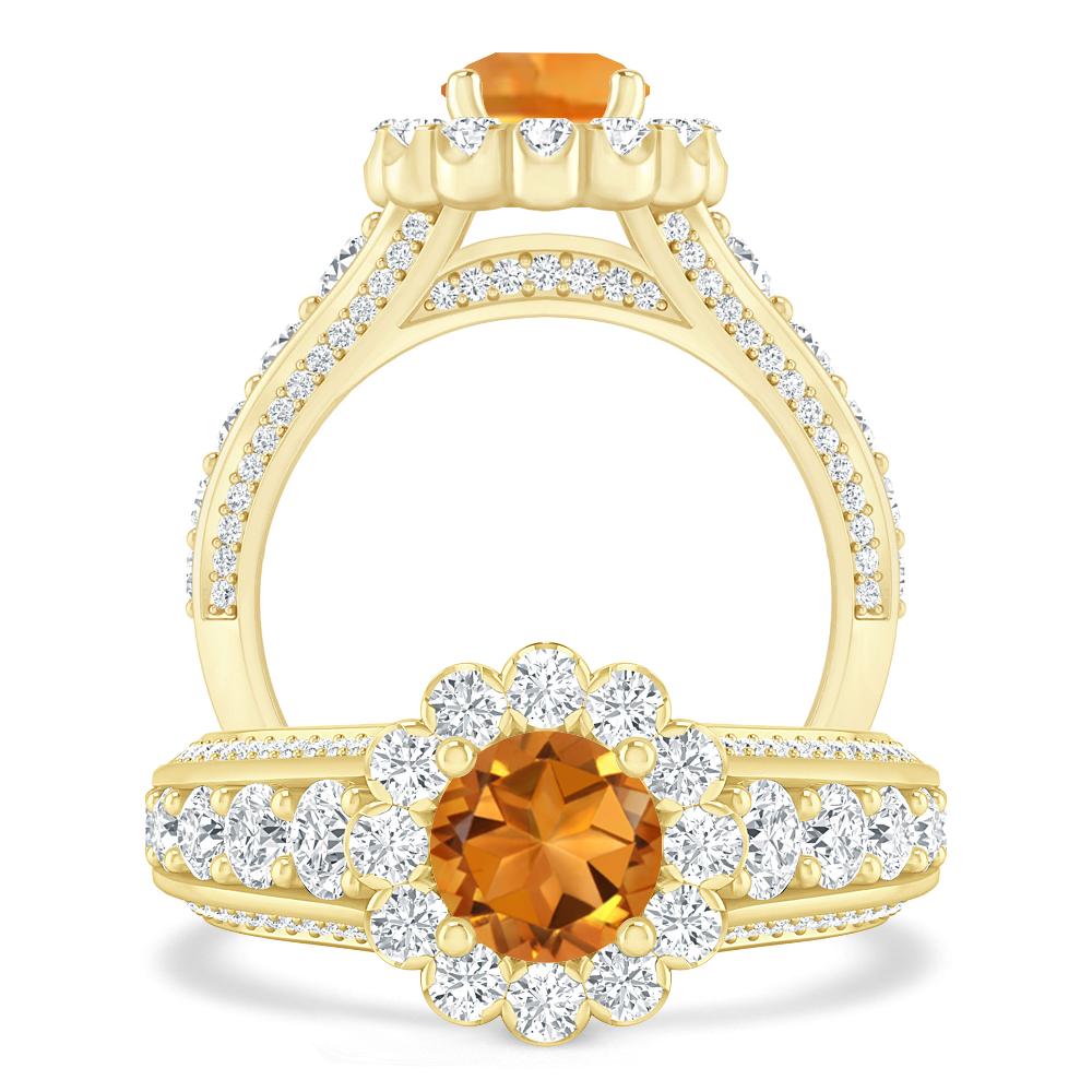 Yellow Gold - Citrine