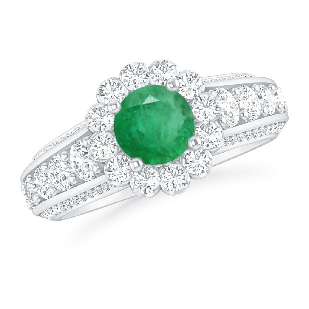 White Gold - Emerald