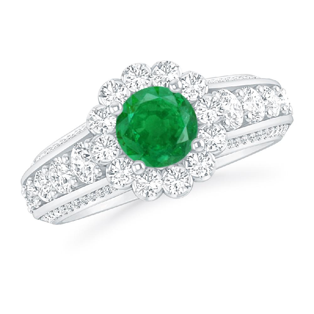 White Gold - Emerald