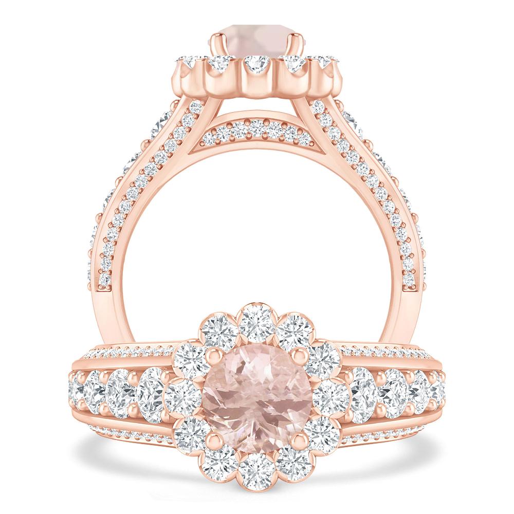 Rose Gold - Morganite