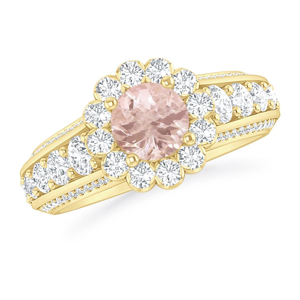 Yellow Gold - Morganite