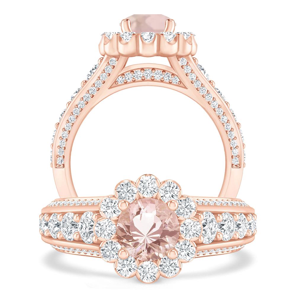 Rose Gold - Morganite