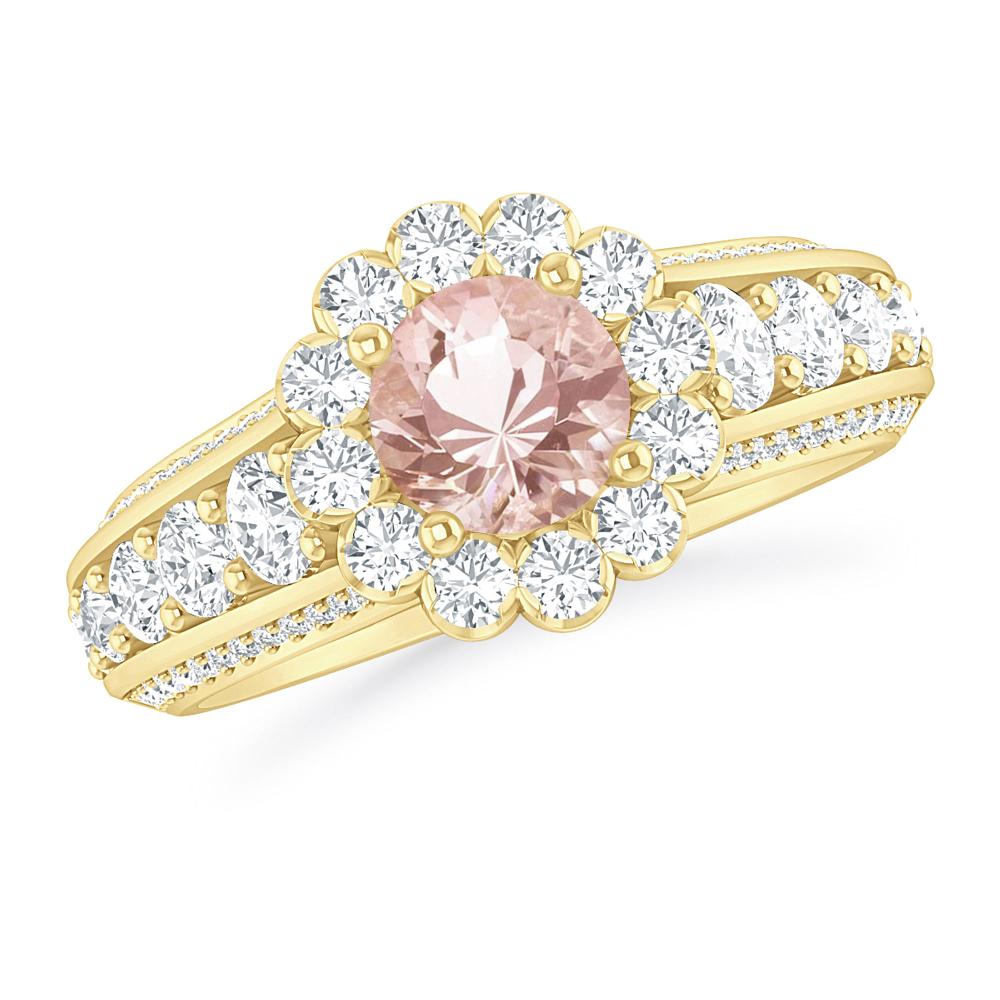 Yellow Gold - Morganite