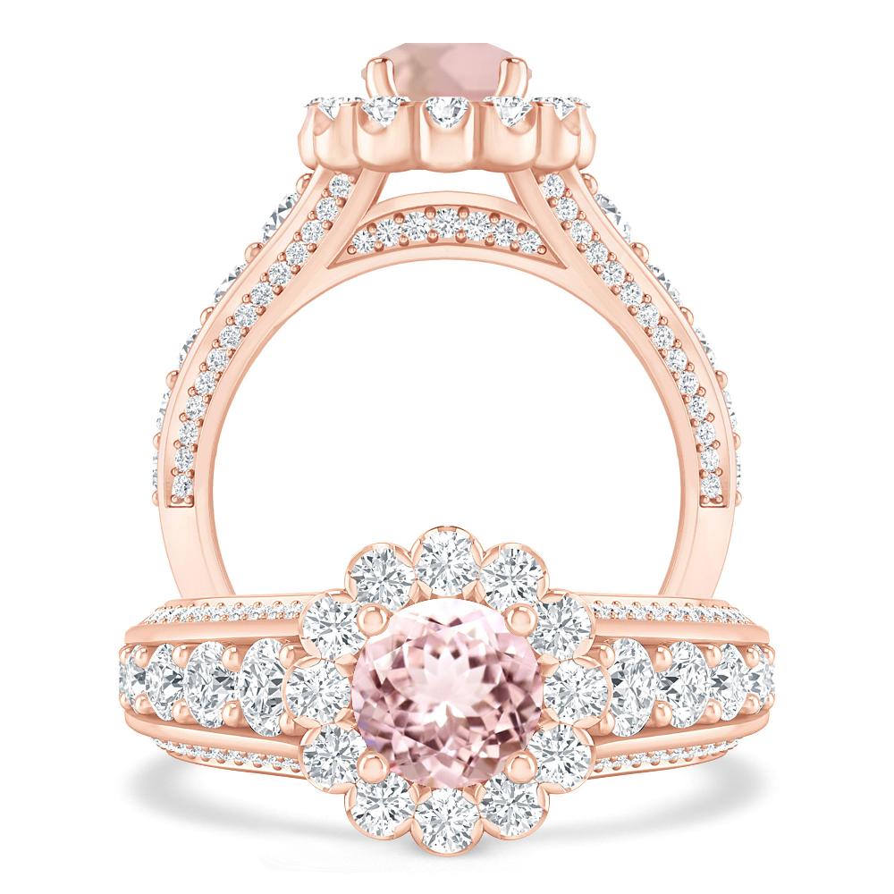 Rose Gold - Morganite