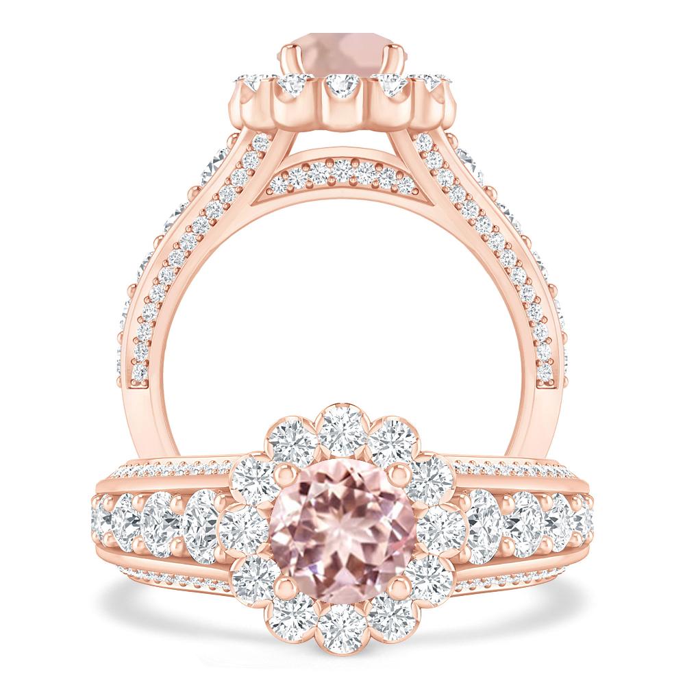 Rose Gold - Morganite