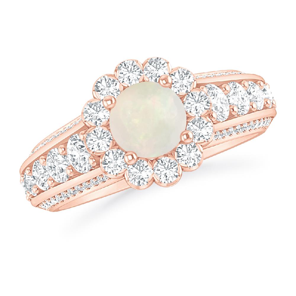 Rose Gold - Opal