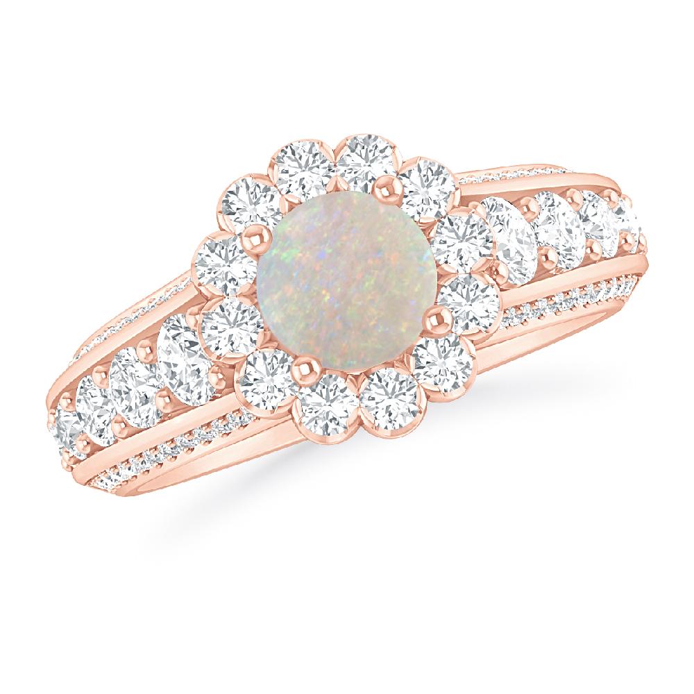 Rose Gold - Opal