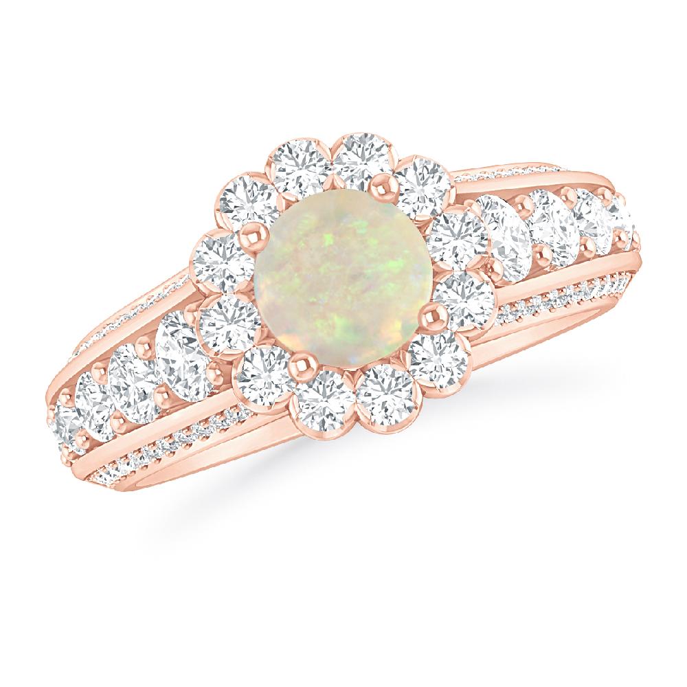 Rose Gold - Opal