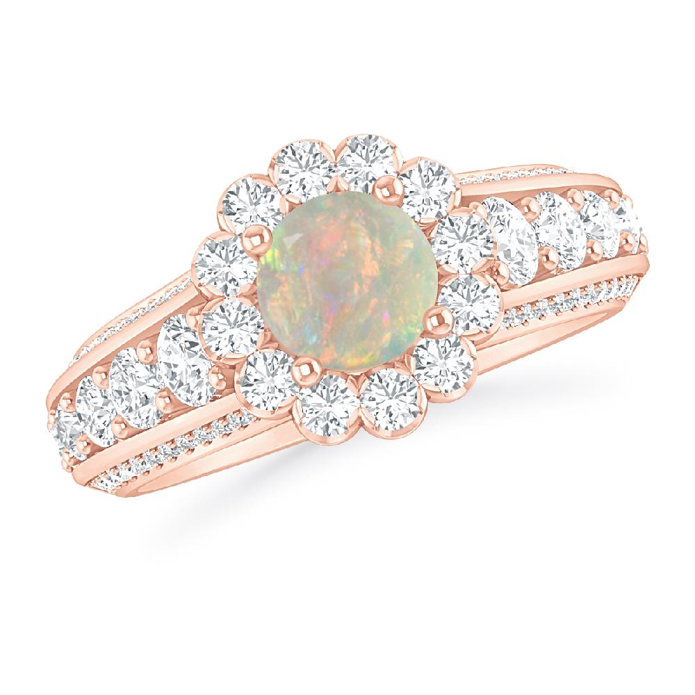 Rose Gold - Opal