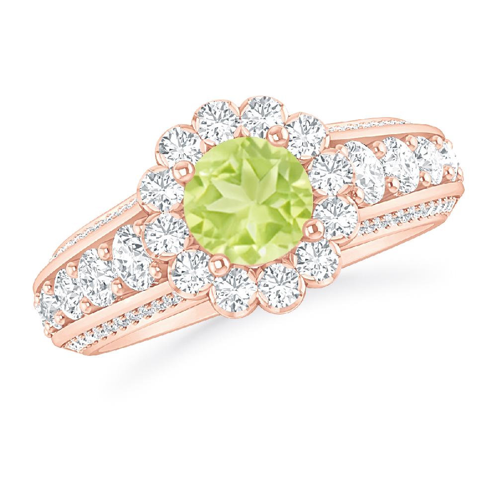 Rose Gold - Peridot