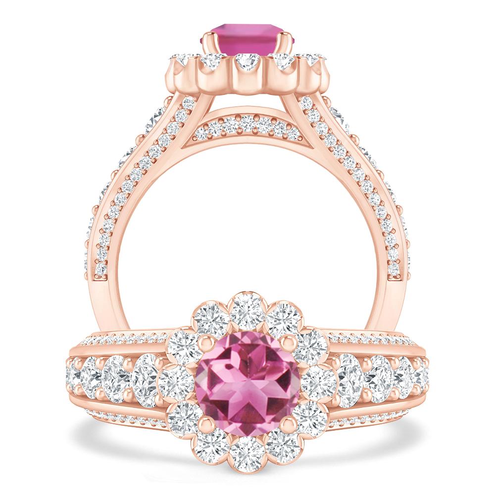 Rose Gold - Pink Tourmaline