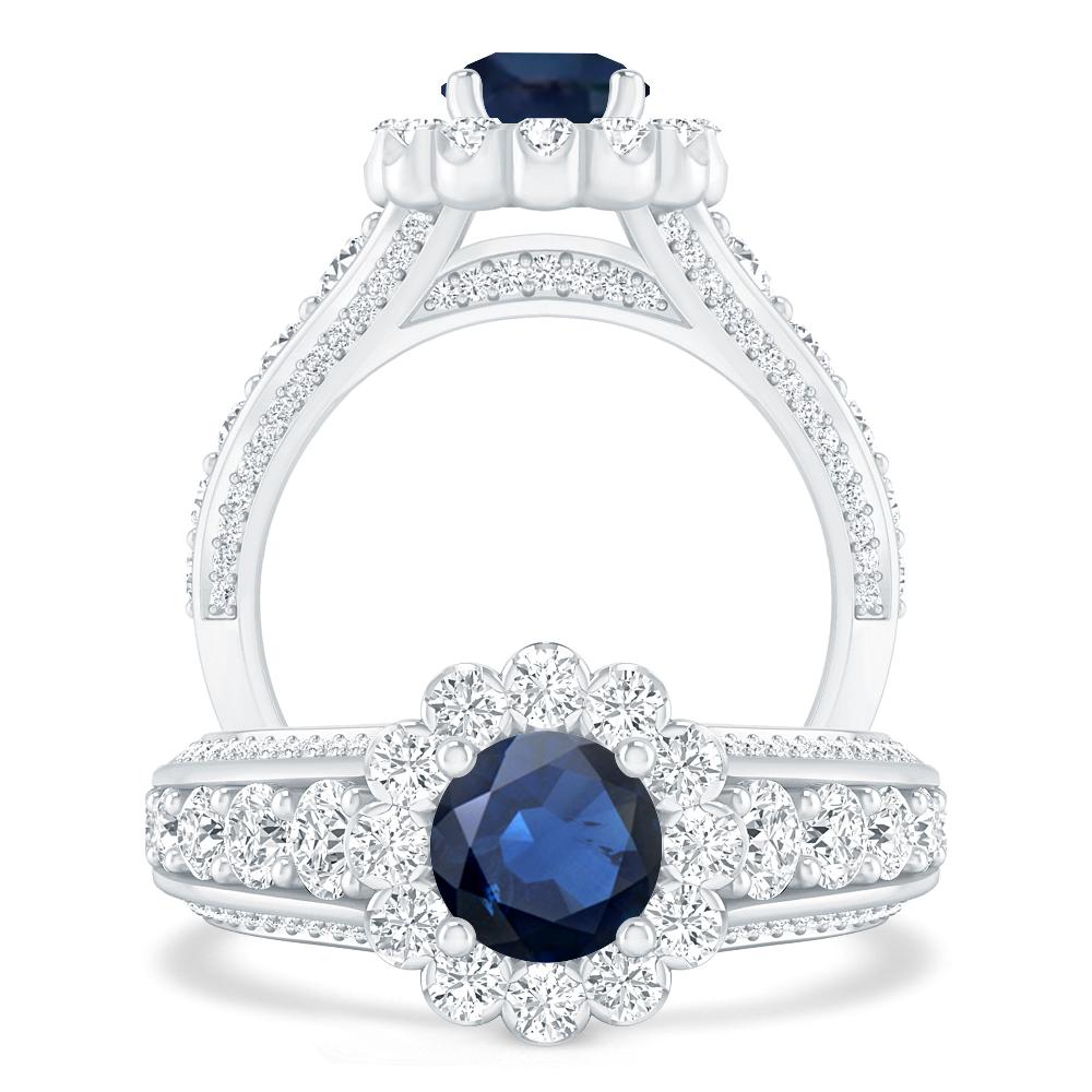 White Gold - Sapphire