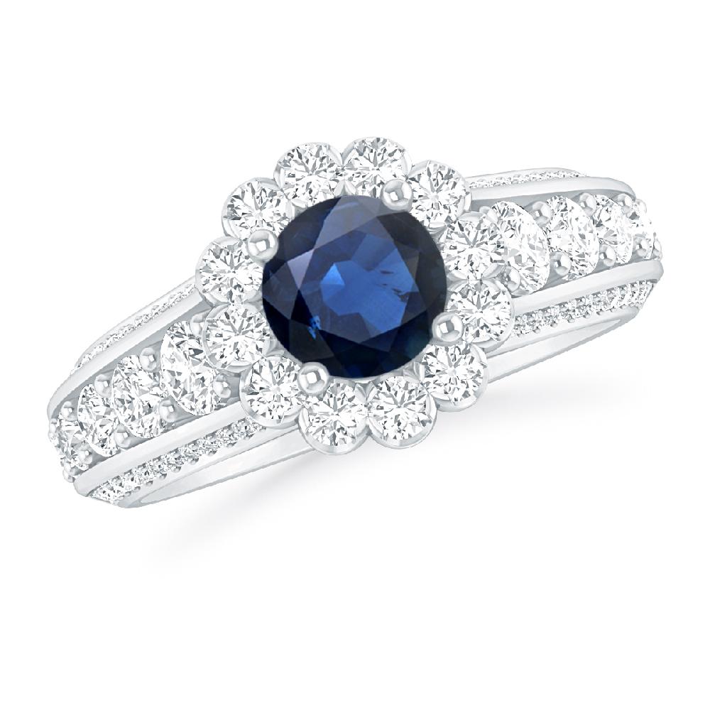 White Gold - Sapphire