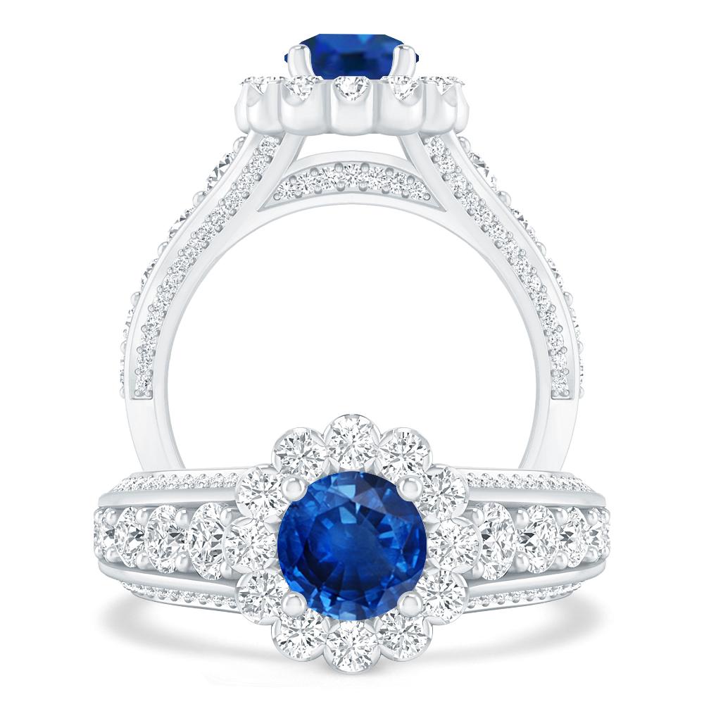 White Gold - Sapphire