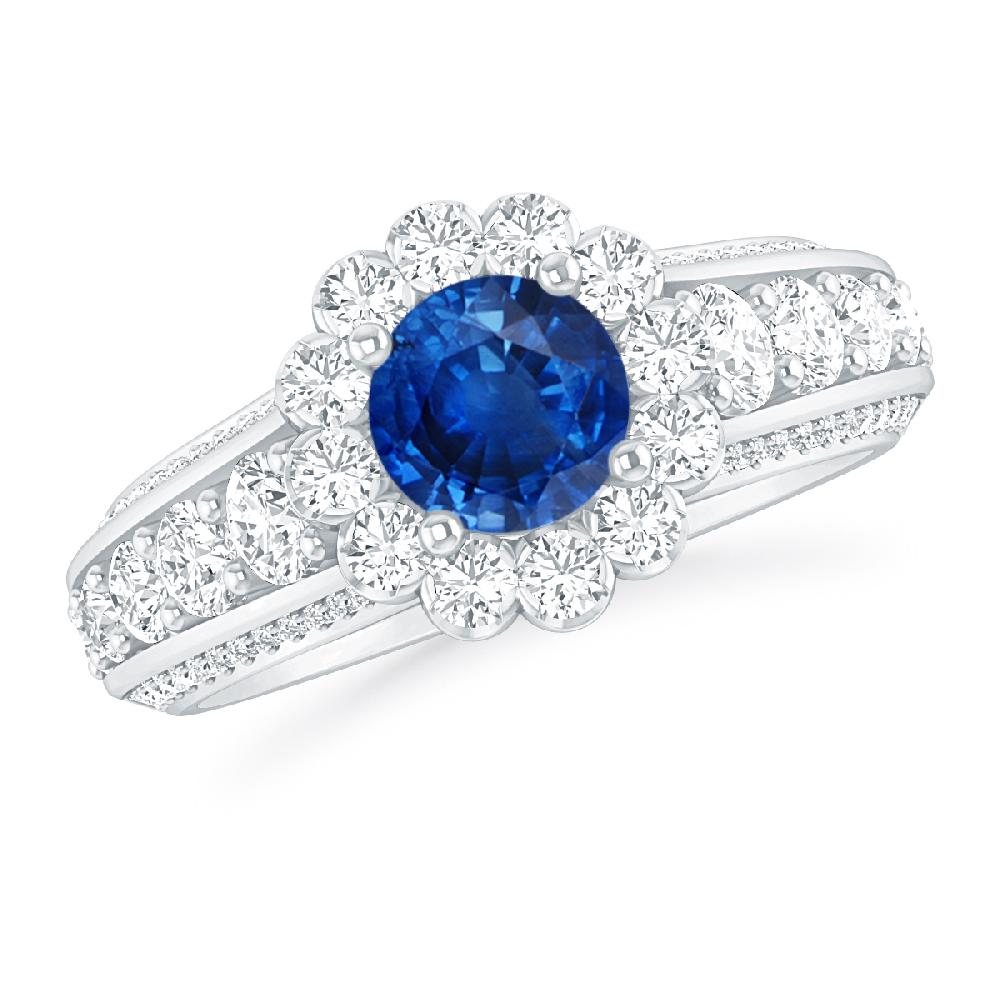 White Gold - Sapphire