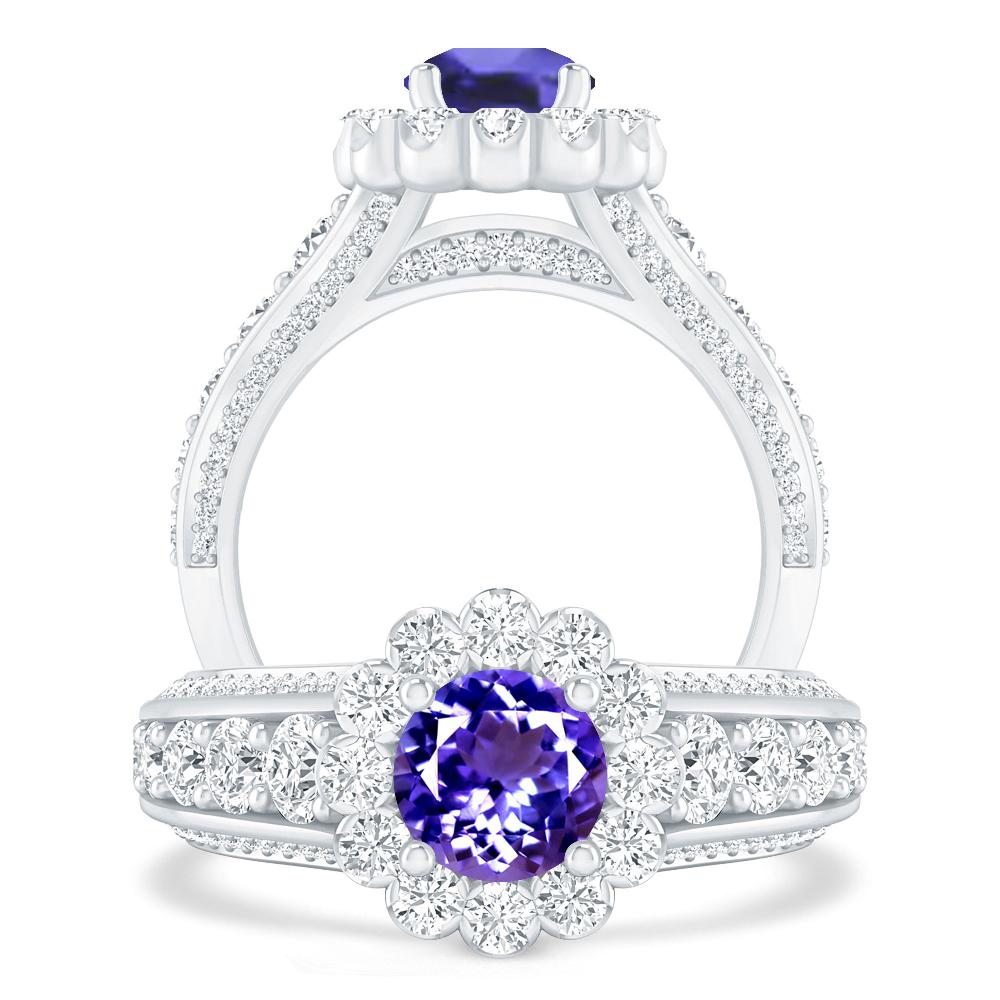 White Gold - Tanzanite