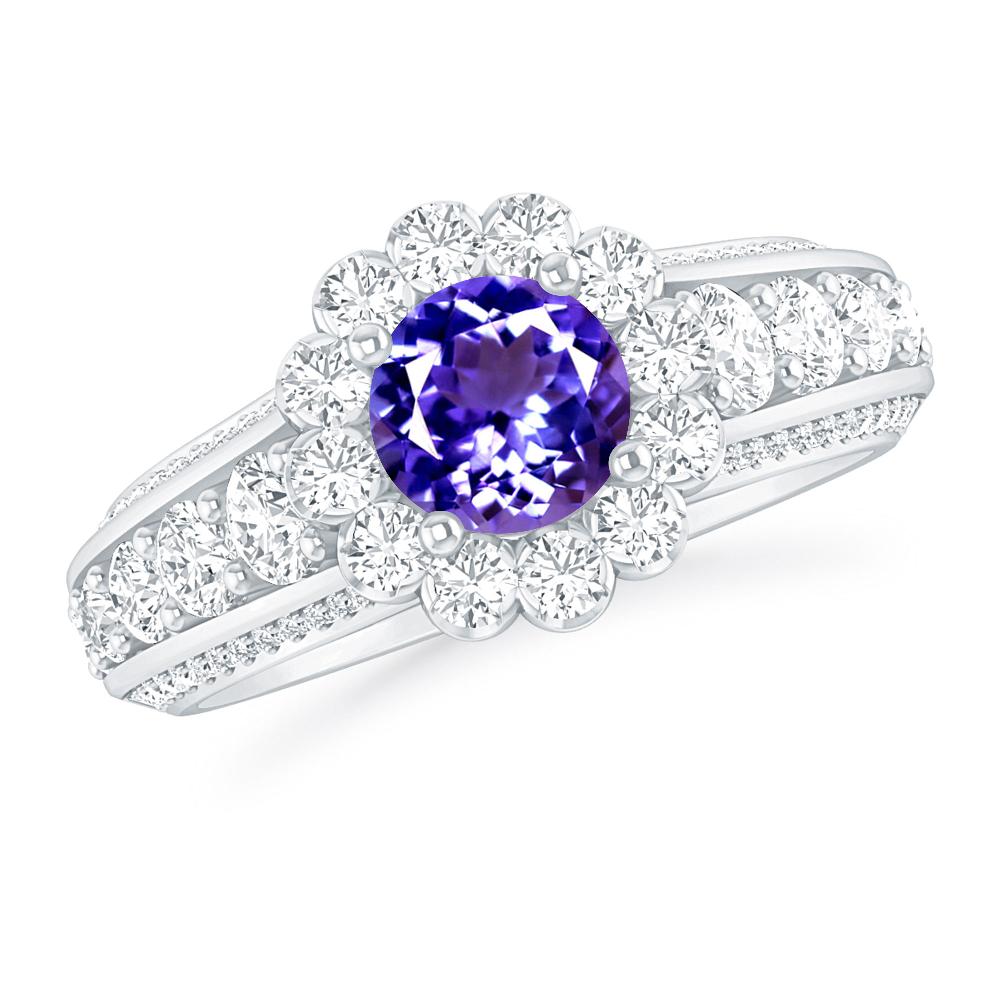 White Gold - Tanzanite