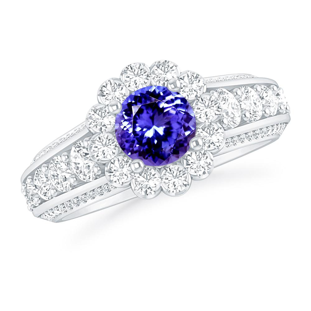 White Gold - Tanzanite