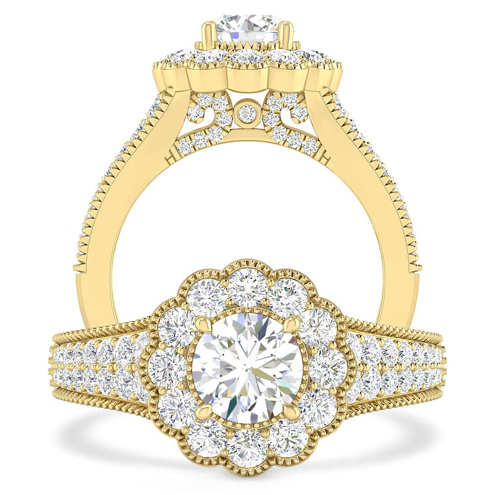 Yellow Gold - Diamond