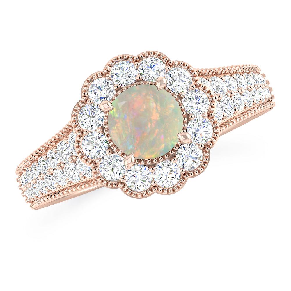 Rose Gold - Opal