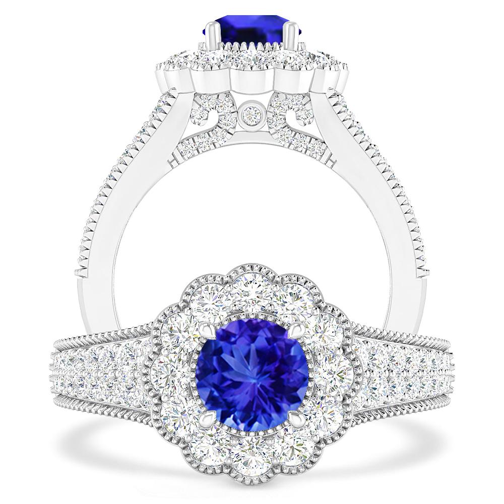 White Gold - Tanzanite