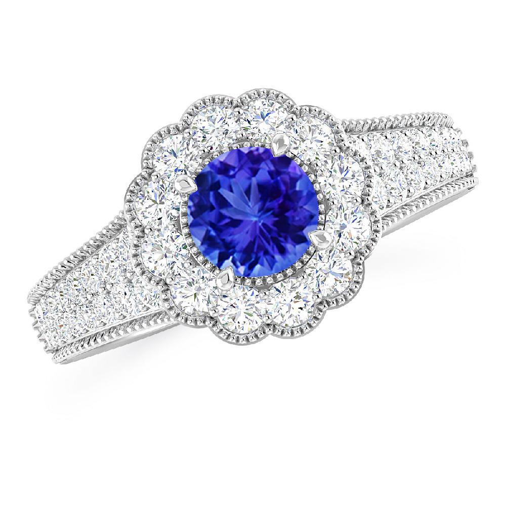 White Gold - Tanzanite