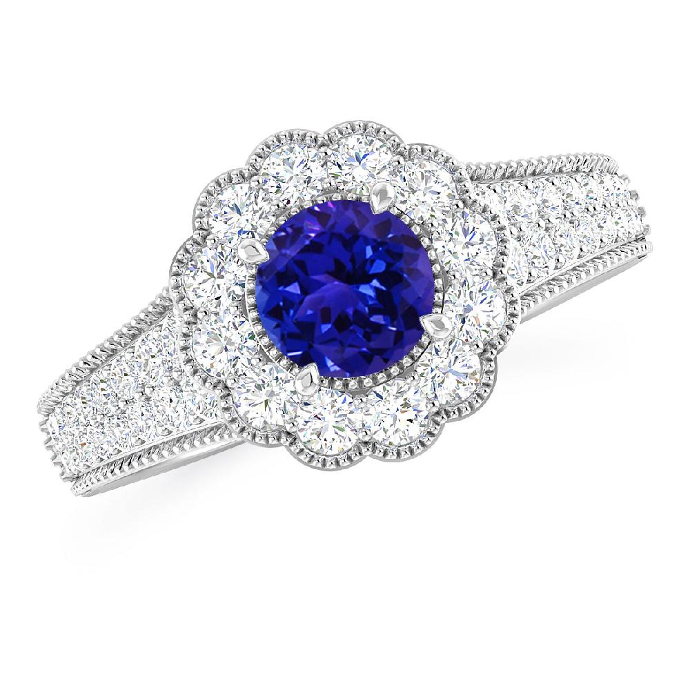 White Gold - Tanzanite