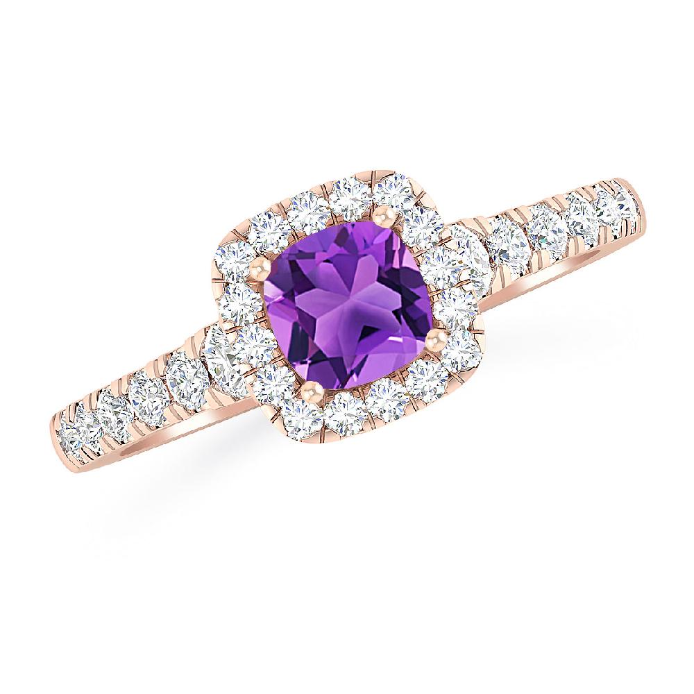 Rose Gold - Amethyst