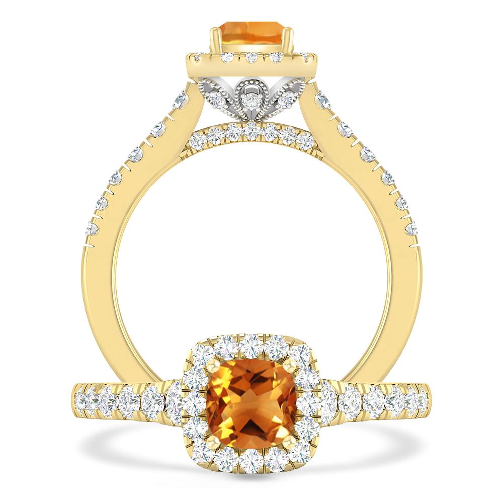 Yellow Gold - Citrine