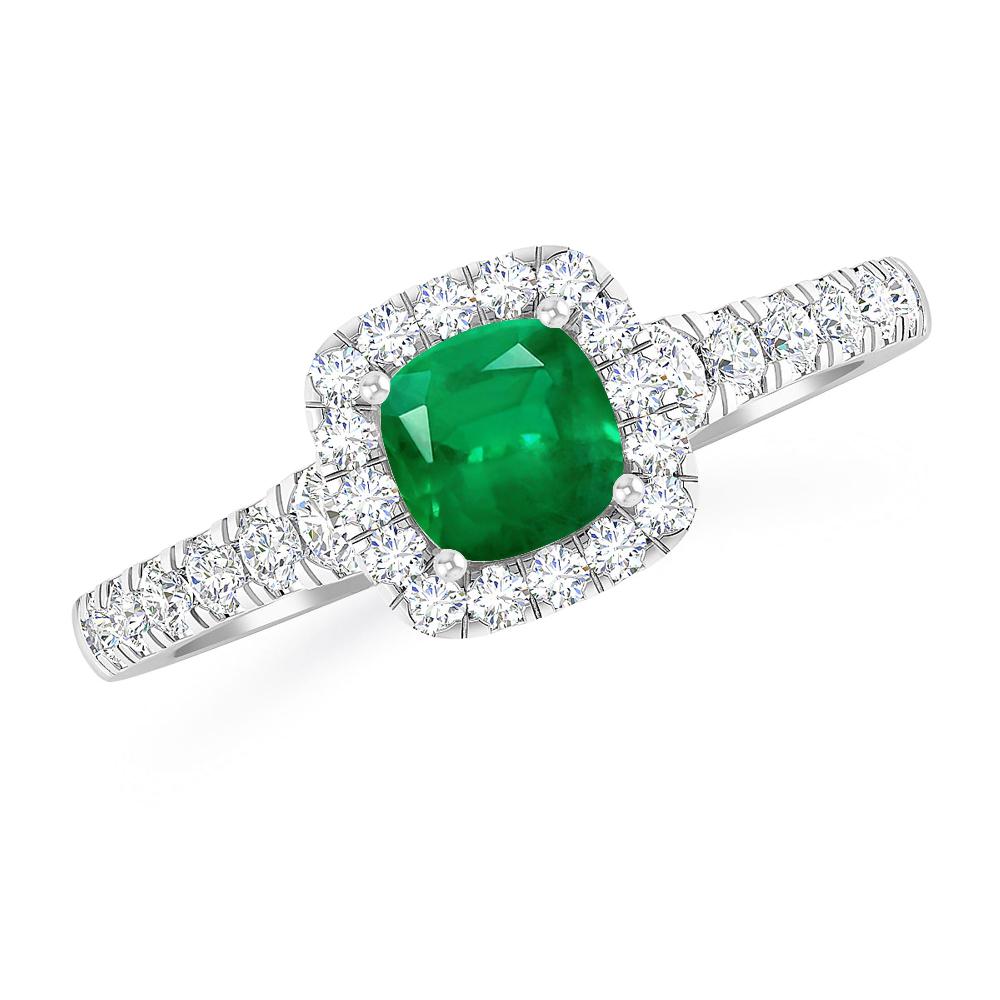 White Gold - Emerald