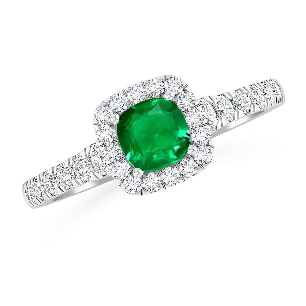 White Gold - Emerald