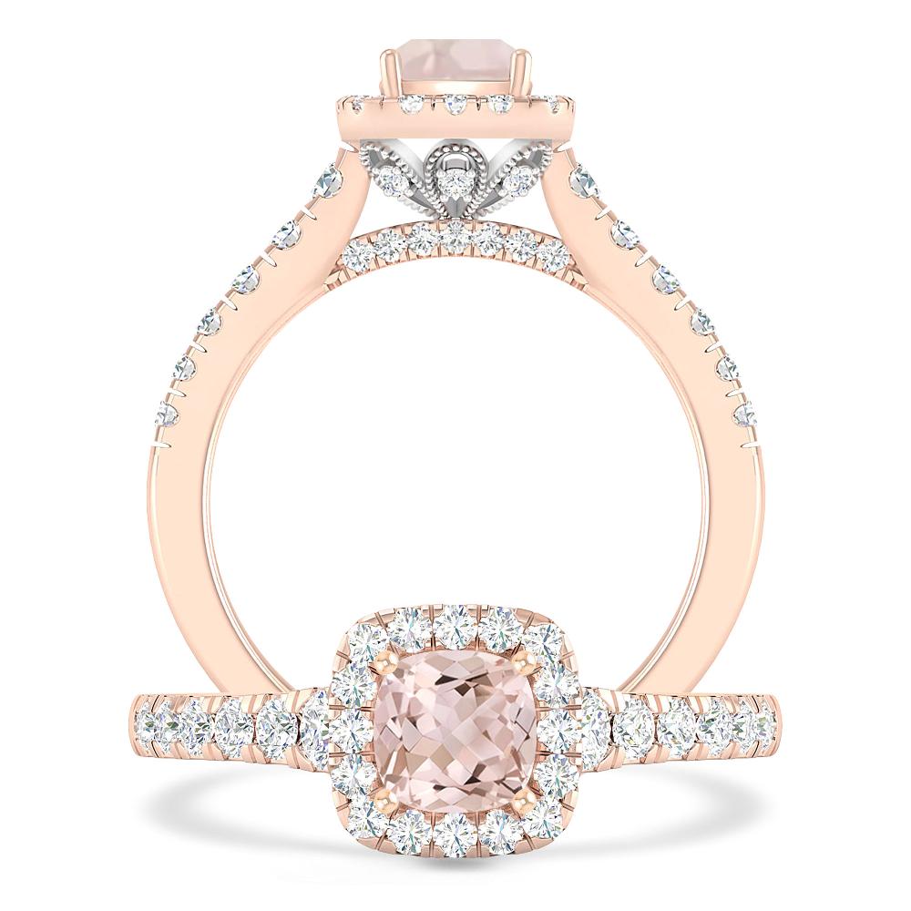 Rose Gold - Morganite